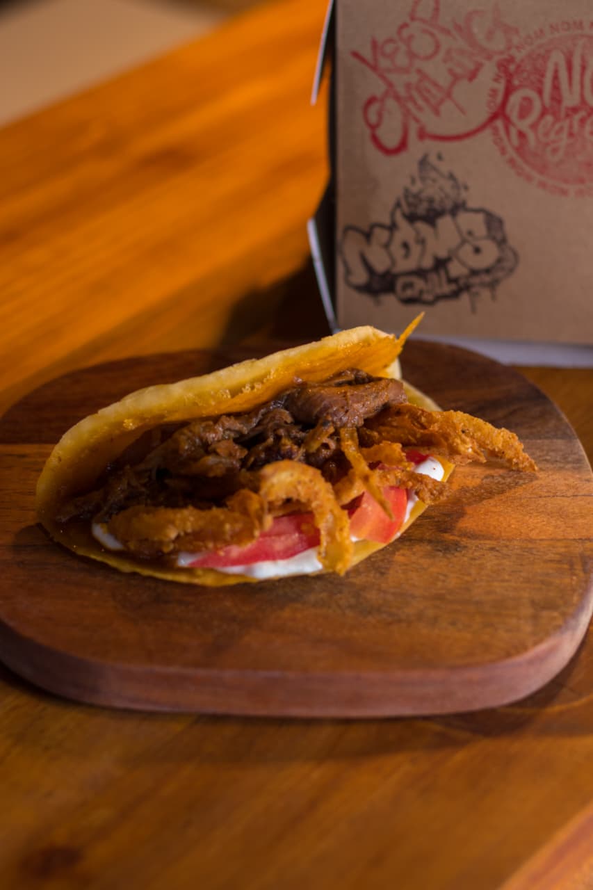 Beef taco plate