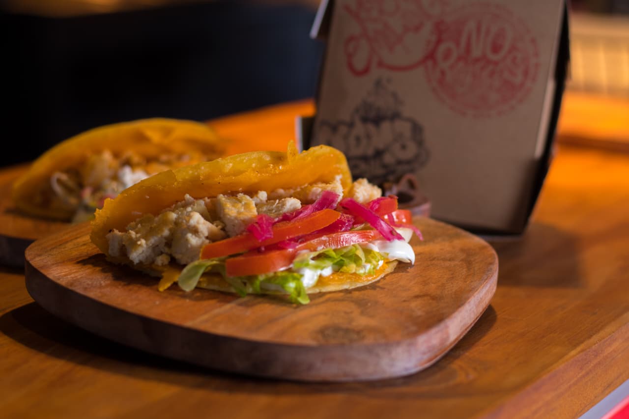Chicken taco